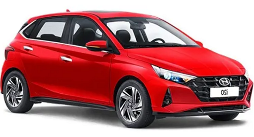 Hyundai i20 (Manual) for self drive in Goa